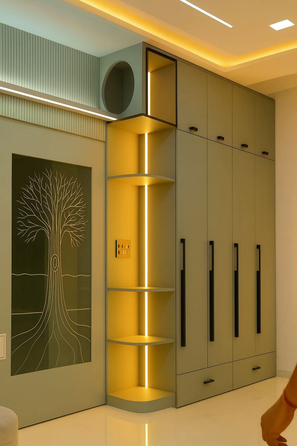 Bespoke Bedroom Wardrobes & Mirror